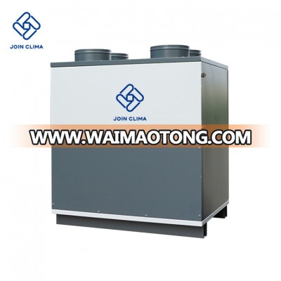 Iso9001 Certified dc motor ventilation by air air heat exchanger, air ventilation heater